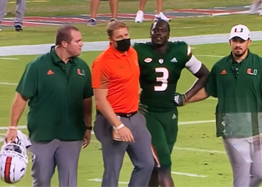 University of Miami Football Logo